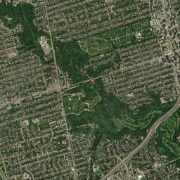 North York High Resolution Satellite Map