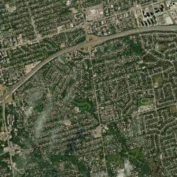 Willowdale High Resolution Satellite Map
