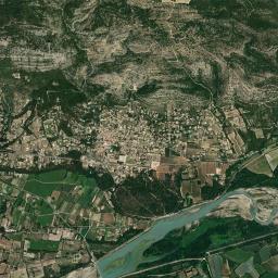 Mérindol High Resolution Satellite Map