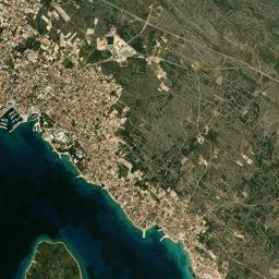 Vodice High Resolution Satellite Map