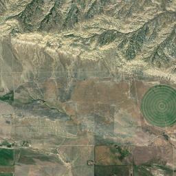 Hot Springs County High Resolution Satellite Map