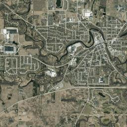 Sheboygan Falls High Resolution Satellite Map