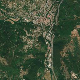 Lodève High Resolution Satellite Map