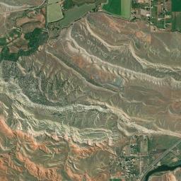 Aerial view of Thermopolis
