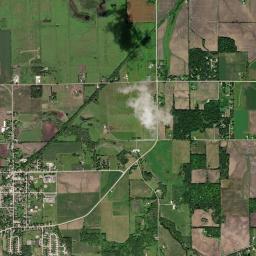 Oakfield High Resolution Satellite Map