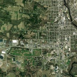 Big Rapids High Resolution Satellite Map