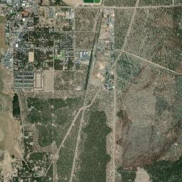 La Pine High Resolution Satellite Map