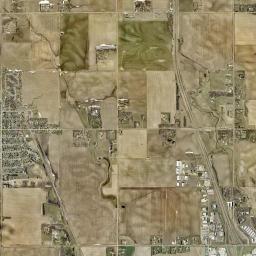 Crooks High Resolution Satellite Map