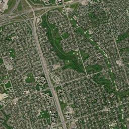Etobicoke High Resolution Satellite Map