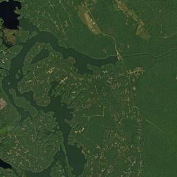 Lake Arrowhead High Resolution Satellite Map