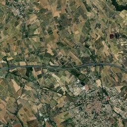 Département de l'Hérault High Resolution Satellite Map
