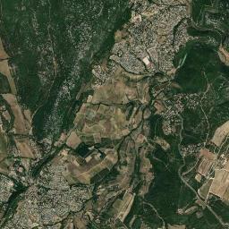 Vailhauquès High Resolution Satellite Map