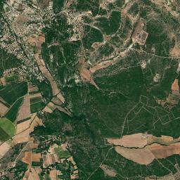 Ginasservis High Resolution Satellite Map