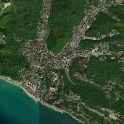 Dagomys High Resolution Satellite Map