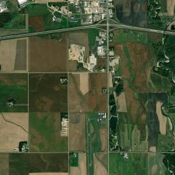Luverne, MN locator map