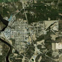 Wisconsin Dells High Resolution Satellite Map