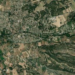 Pélissanne High Resolution Satellite Map