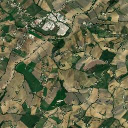 Corinaldo High Resolution Satellite Map