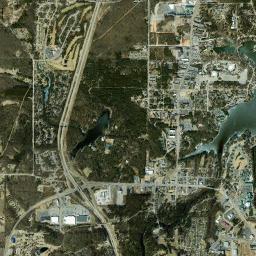Lake Delton High Resolution Satellite Map