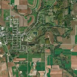 Campbellsport High Resolution Satellite Map