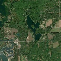 Canadian Lakes, MI locator map