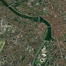 Toulouse High Resolution Satellite Map