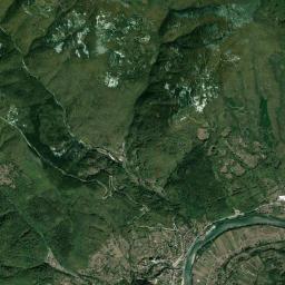 Ustikolina High Resolution Satellite Map