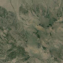Aerial view of Glass Butte Recreational Rockhound Area