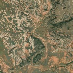 Aerial view of Tepee Canyon