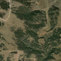 Aerial view of Pleasant Valley Creek
