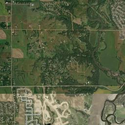 Brandon, SD locator map
