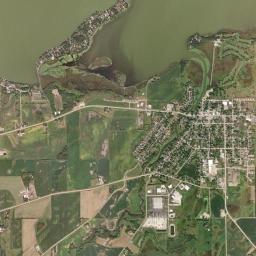 Fox Lake High Resolution Satellite Map