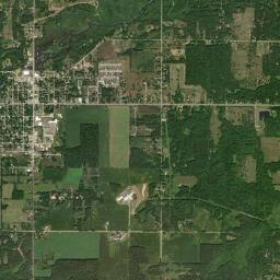Hesperia, MI locator map