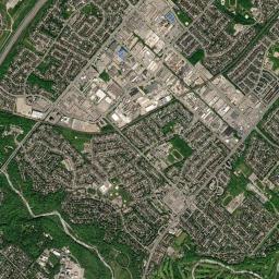 Mississauga High Resolution Satellite Map