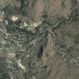 Aerial view of Round Hill
