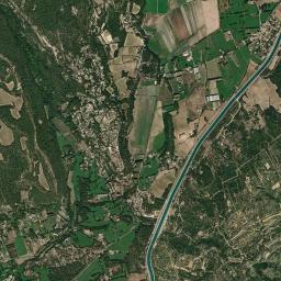 Cornillon-Confoux High Resolution Satellite Map