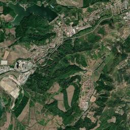 San Cipriano-S.Barbara-Centinale High Resolution Satellite Map