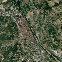San Giovanni Valdarno High Resolution Satellite Map