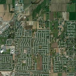 Iona High Resolution Satellite Map