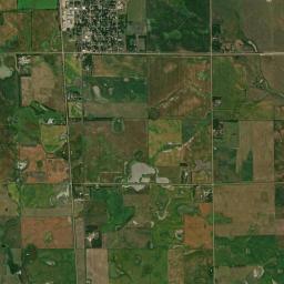 Parkston, SD locator map