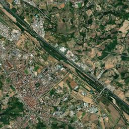 Montevarchi High Resolution Satellite Map