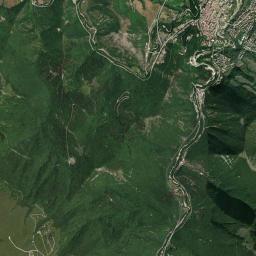 Cagli High Resolution Satellite Map