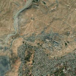 Kentau High Resolution Satellite Map