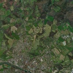 Orthez High Resolution Satellite Map