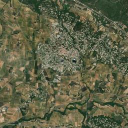 Pourrières High Resolution Satellite Map