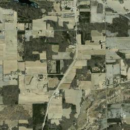 Columbia County High Resolution Satellite Map