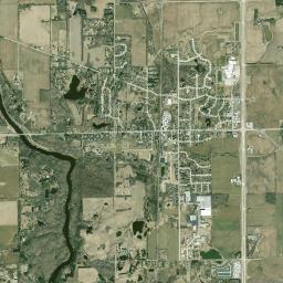 Fredonia High Resolution Satellite Map