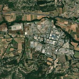 Rousset High Resolution Satellite Map