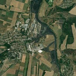 Dolna Mitropolia High Resolution Satellite Map