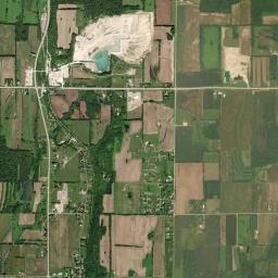 Aerial view of Mayville & Iron Ridge